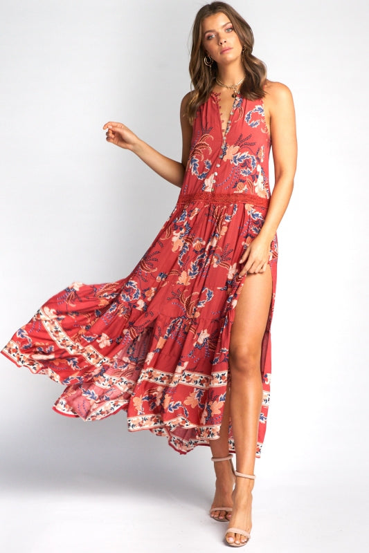 Maleah Dress - Rose Print SALE
