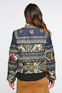 Adrift Women's Deidre Embroidered Jacket in Zambia