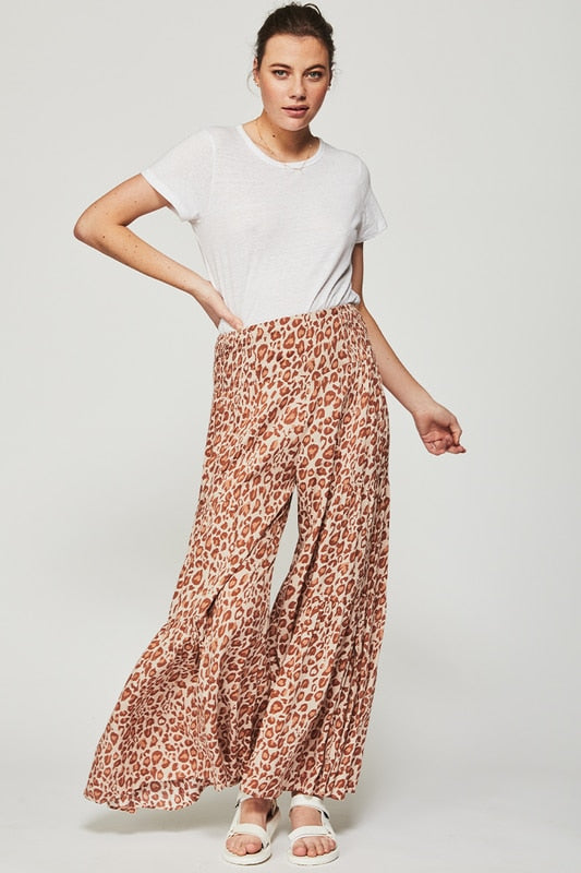 Bohemian Piazza pants light leopard