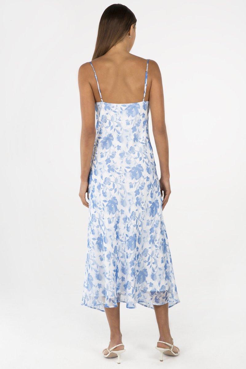 Misha - MIRIAM FLORAL MIDI DRESS