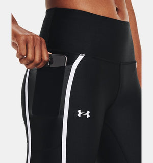 Under Armour Women's HeatGear® Armour No-Slip Waistband Shine Mesh Full-Length Leggings |